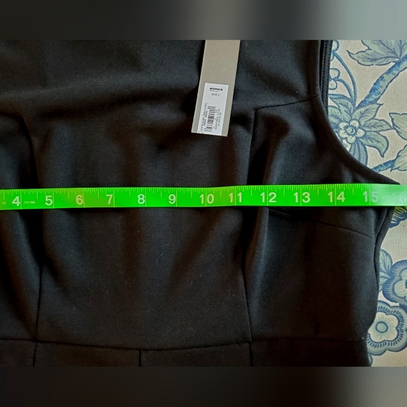 Nwt Apt. 9 black sleeveless dress - Picture 7 of 9